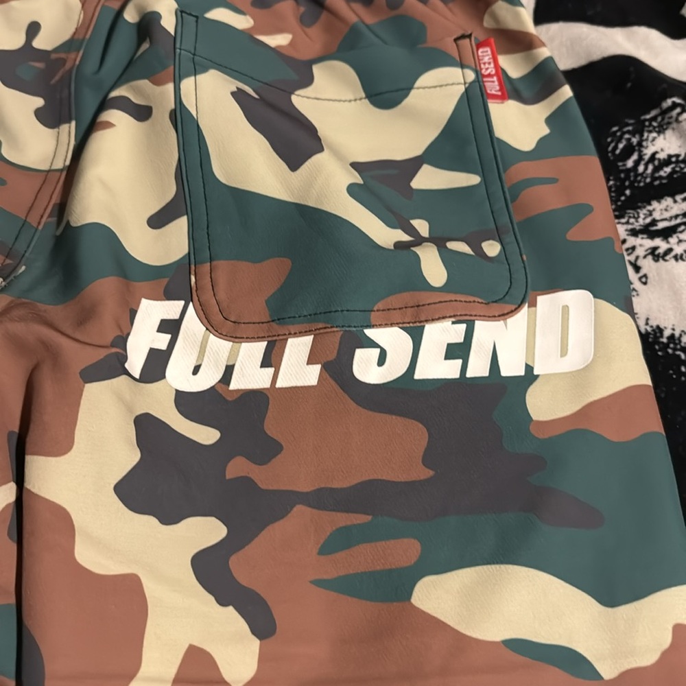 Full Send Camo Track Pants - Picture 3 of 4